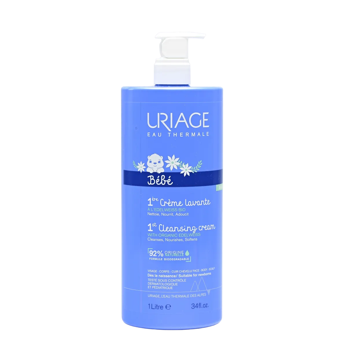 URIAGE Bebe creme lavante 1000ml