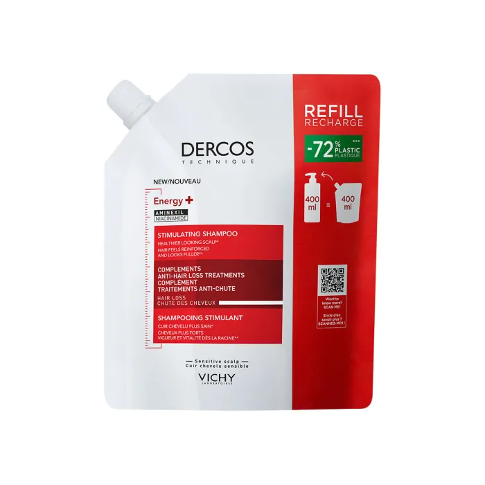 Vichy Dercos Energy+ šampon Eco Refill 400 ml