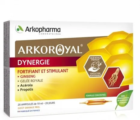Arkopharma Arko Royal Dynergie 20 amp x 10ml