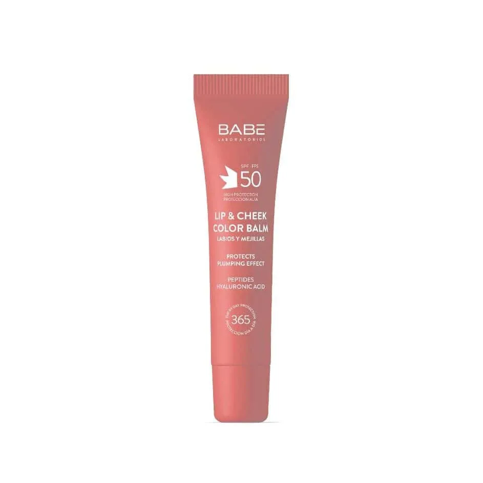 BABÉ LIP & CHEEK COLOR BALM SPF50 15 ml – PINK