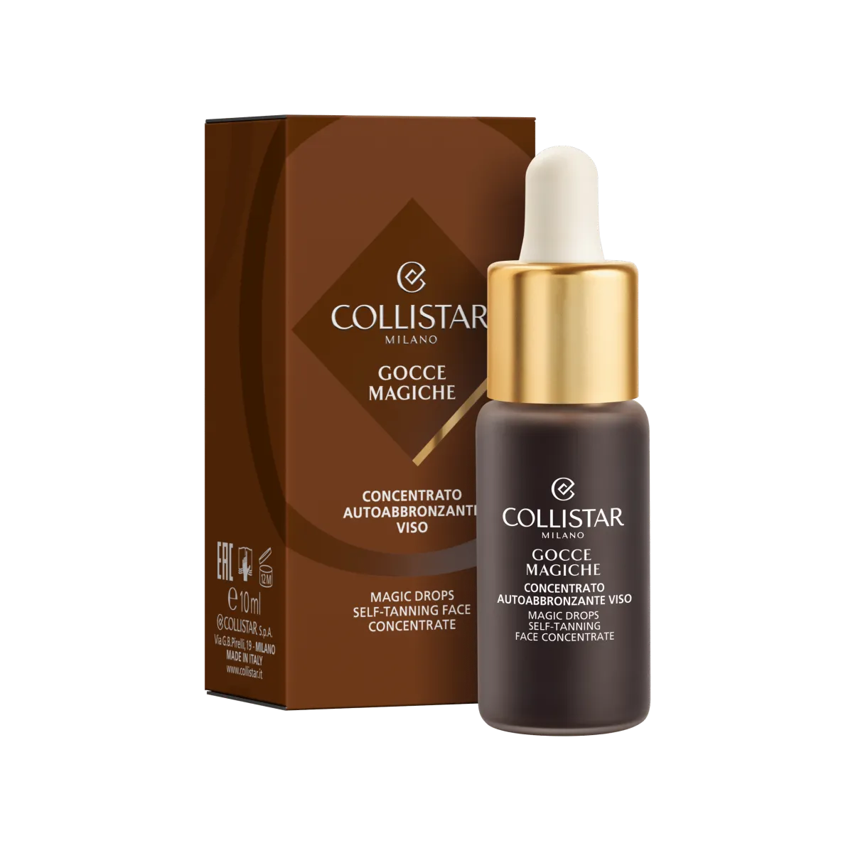 Collistar Face Magic Drops kapi za samotamnjenje lica 30 ml