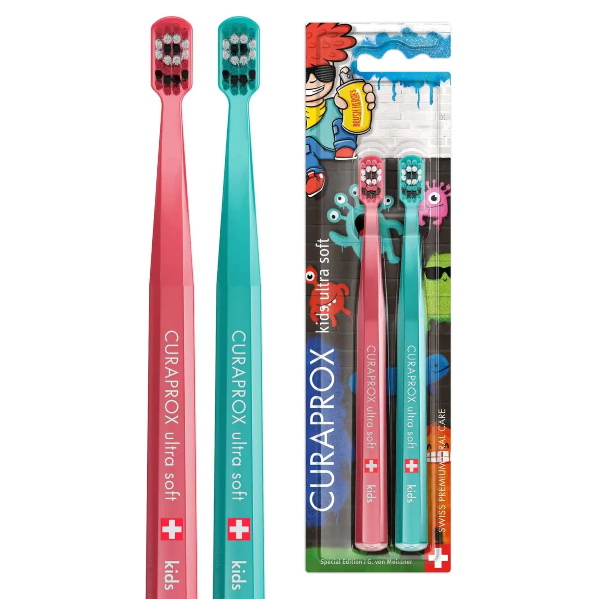 Curaprox Dječja četkica za zube Graffiti Edition Ultra Soft a2