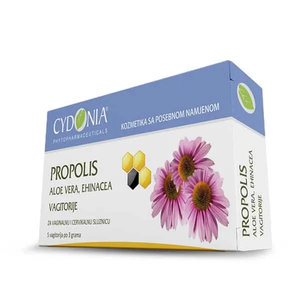 Cydonia Propolis, Aloe vera, Echinacea vagitorije 5/1