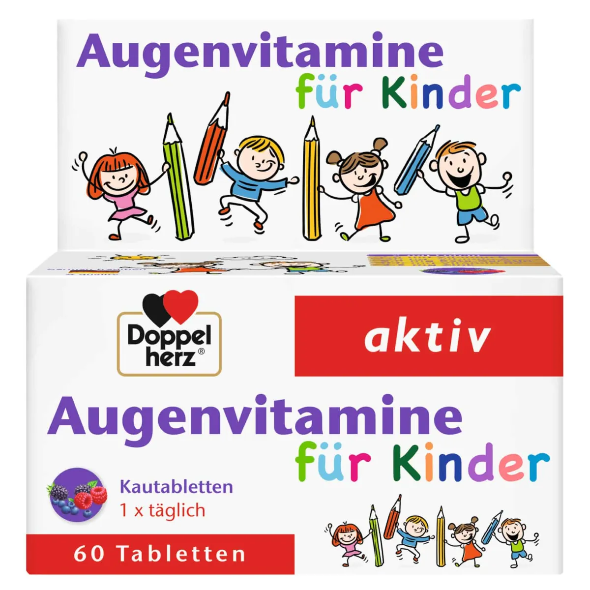 Doppelherz Augenvitamine Očni vitamini za djecu tablete a60