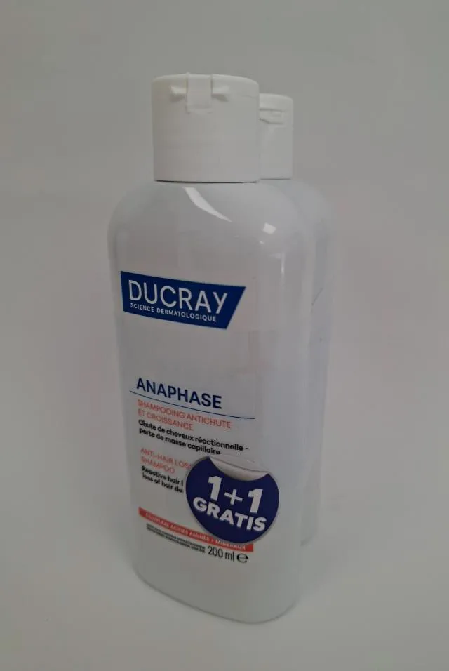 Ducray Anaphase Reactive šampon protiv reaktivnog opadanja kose i za rast 200 ml 1+1 GRATIS