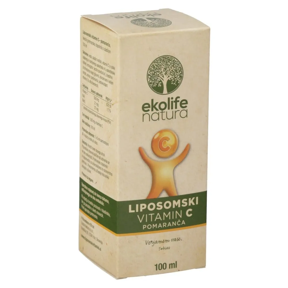 Ekolife Natura Liposomalni Vitamin C 100 ml