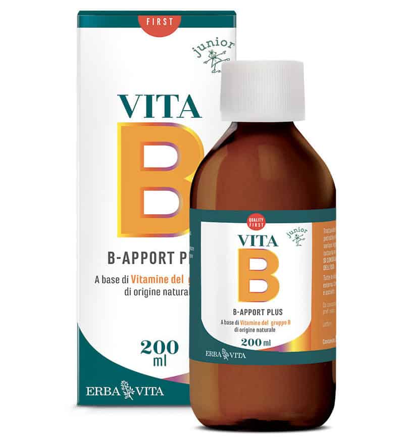 Erba Vita B-Apport Plus Junior sirup 200 ml