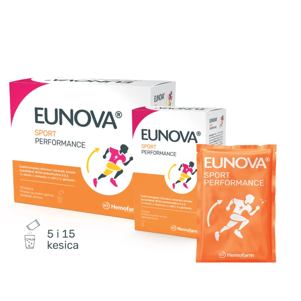 Eunova SPORT PERFORMANCE 15 kesica