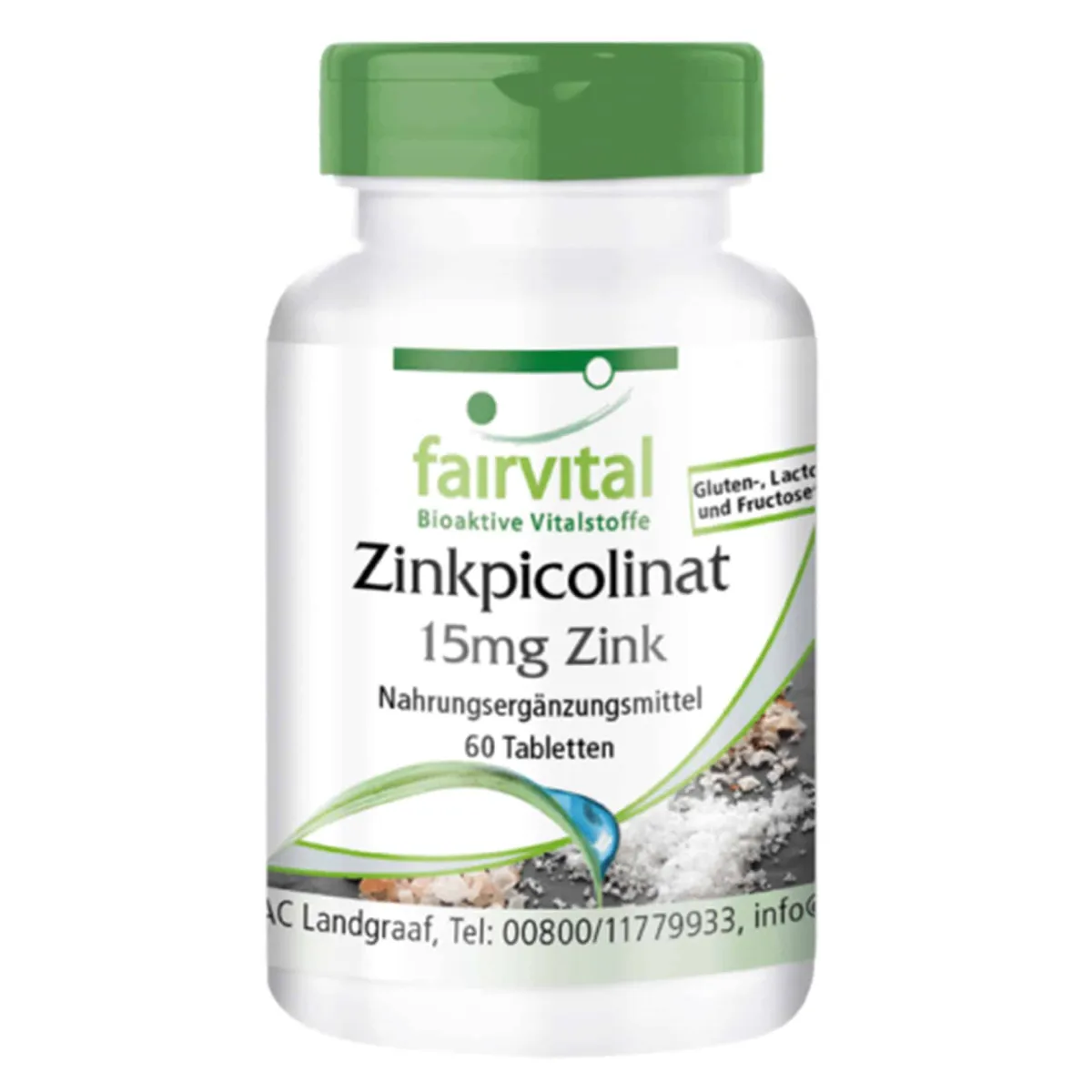 Fairvital Cink pikolinat 15 mg tablete a60