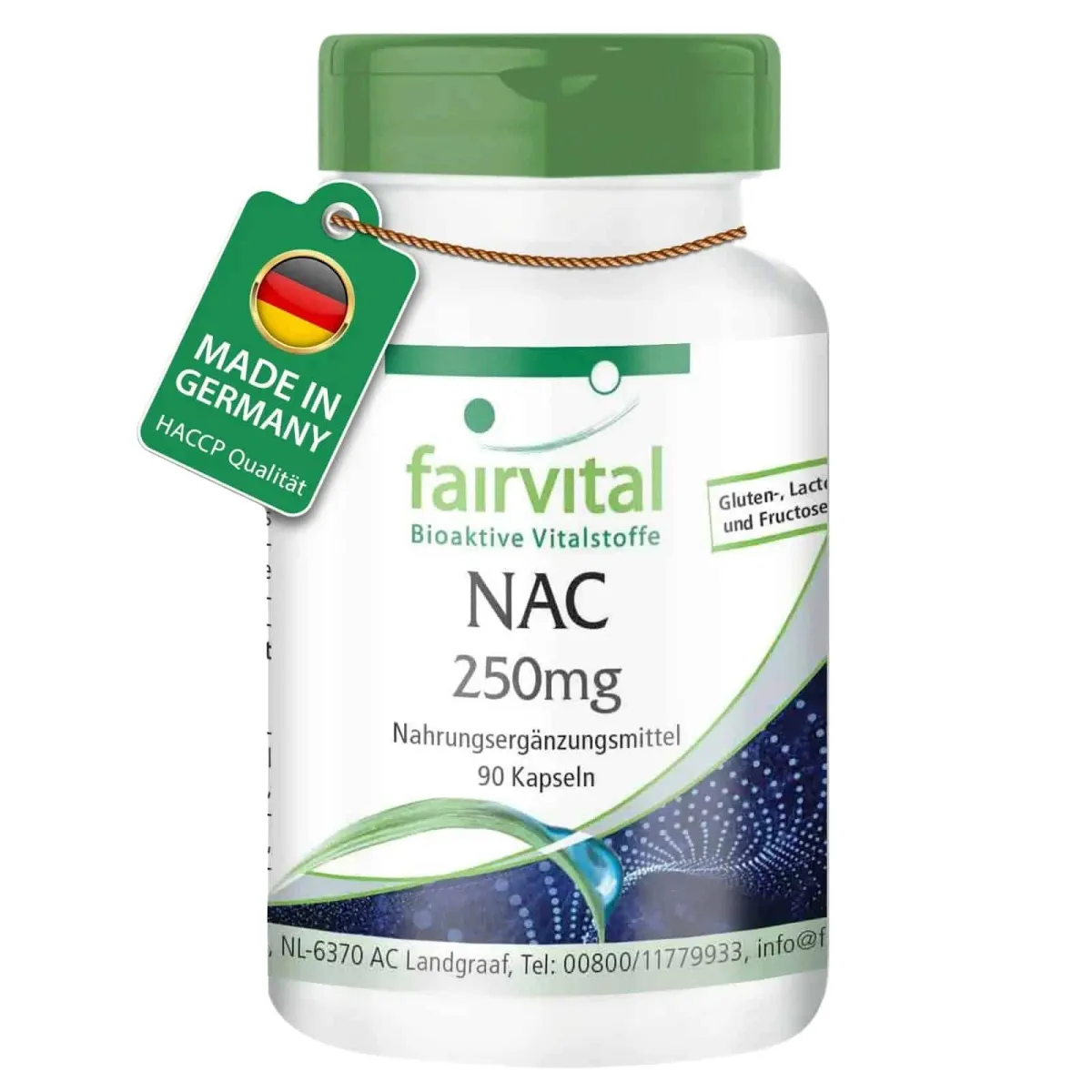 Fairvital NAC 250 mg kapsule a90