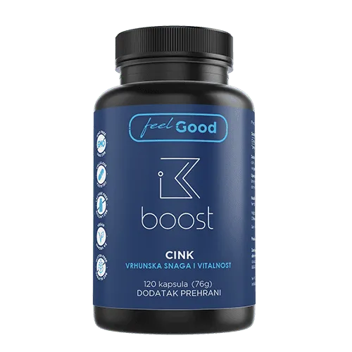 Feel Good Boost Cink 25mg 120 kapsula