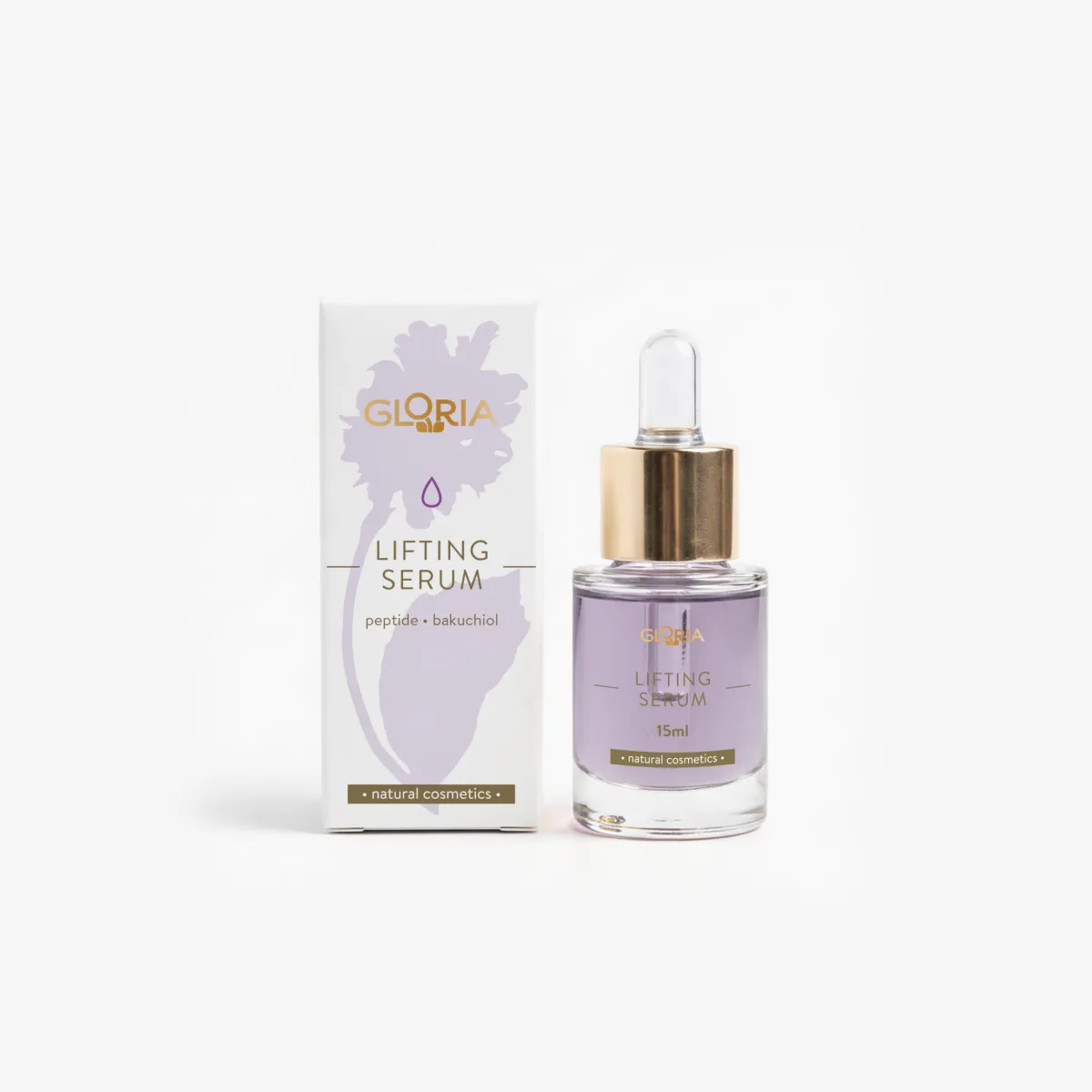 Gloria Lifting serum s peptidima i bakuchiolom 15 ml