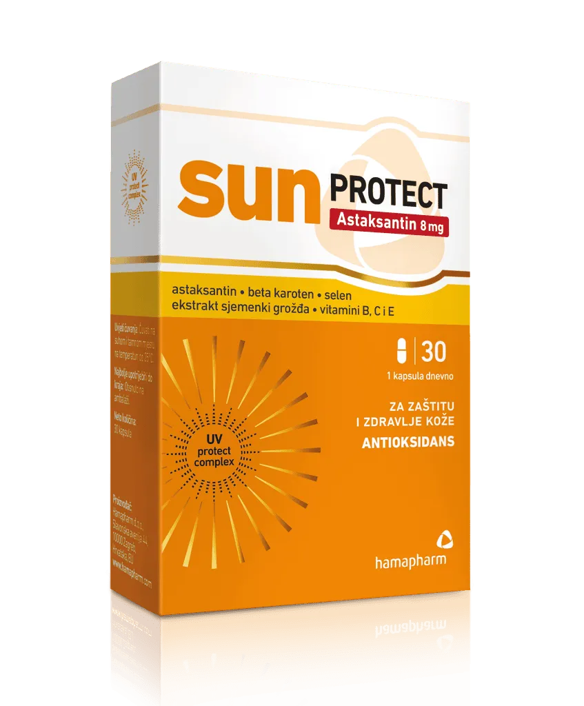 Hamapharm SunProtect Astaksantin 8mg 30 kapsula
