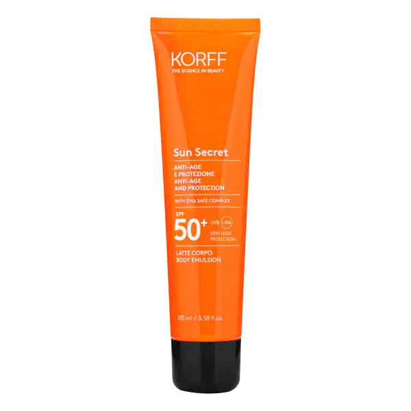 KORFF Sun Secret Lotion Protective And Anti-age SPF50+ Body Emulsion 100 ml