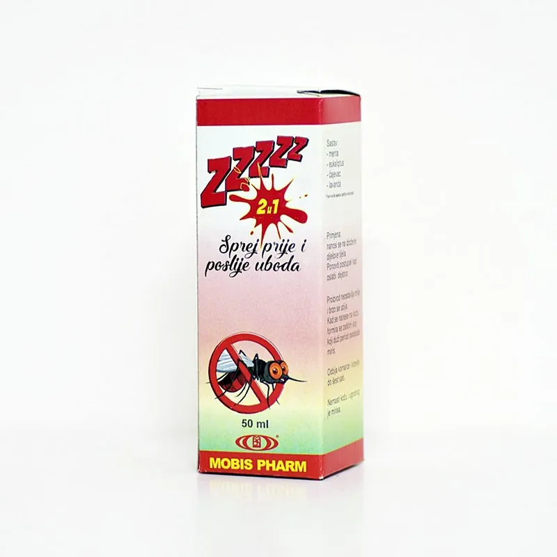Mobis Pharm ZzZz Sprej prije i poslije uboda 50 ml