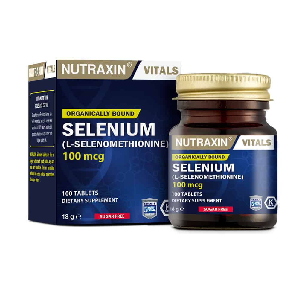Nutraxin Selen 100mcg tablete a100