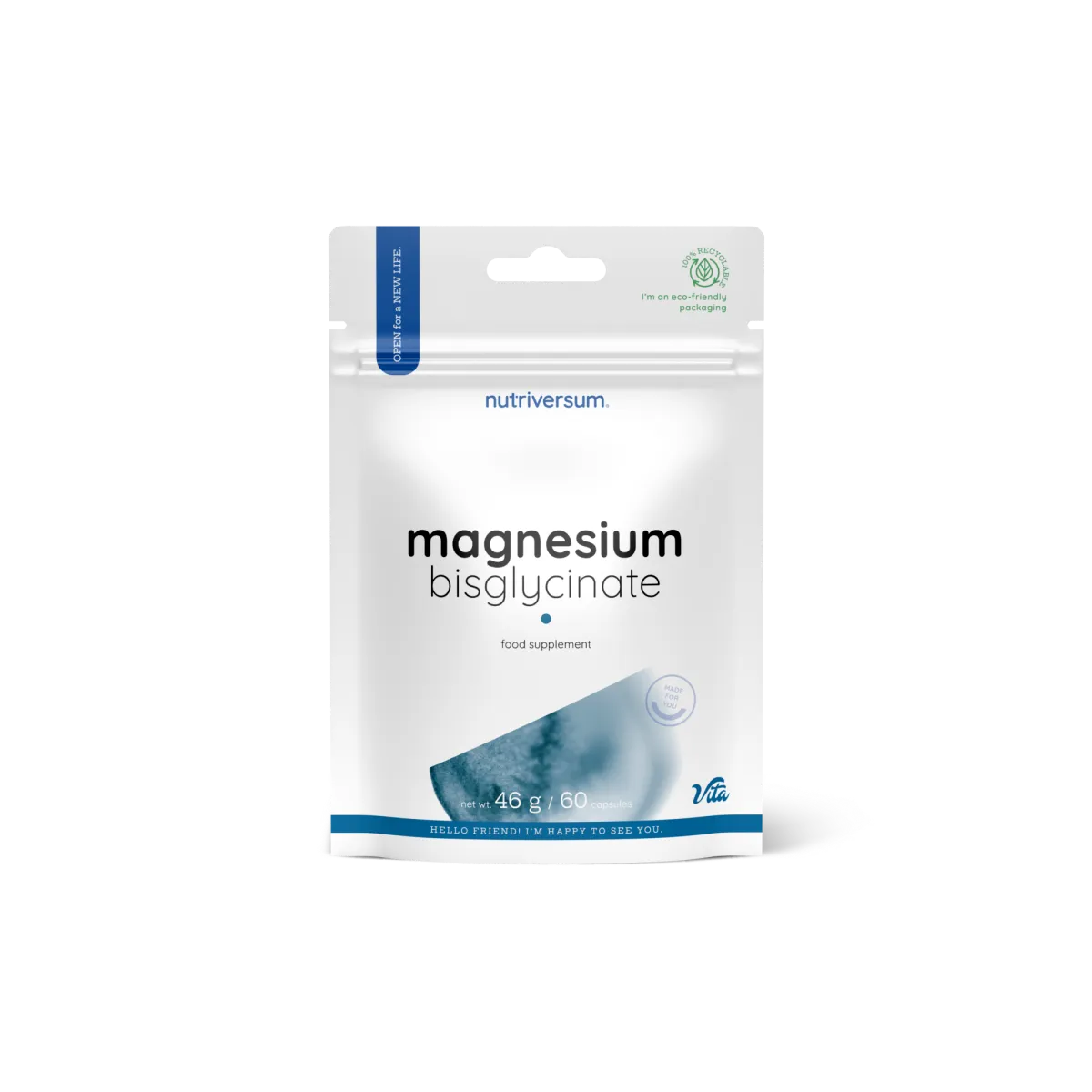Nutriversum Magnesium Bisglycinate 60 kapsula