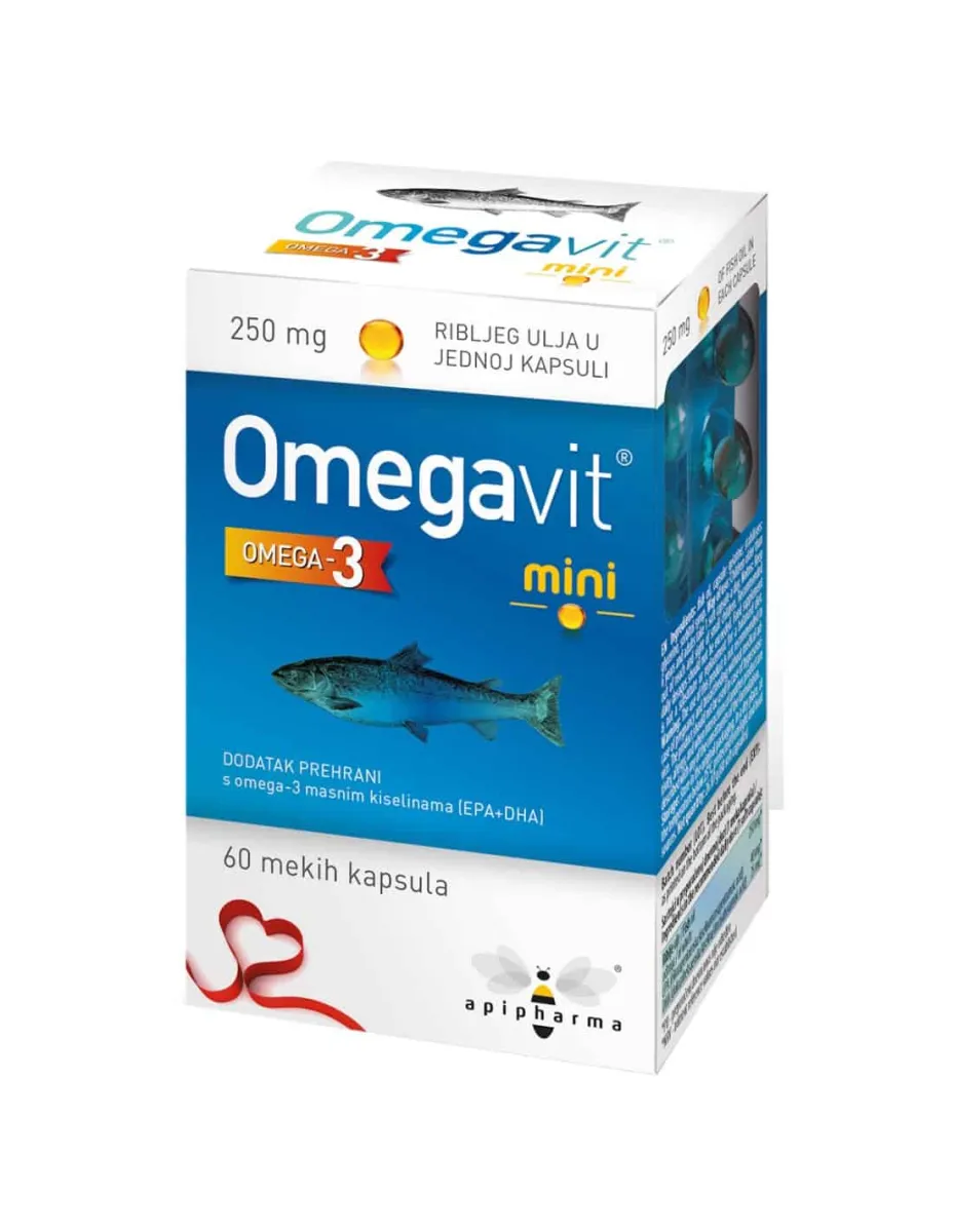Omegavit Omega 3 Mini kapsule a60