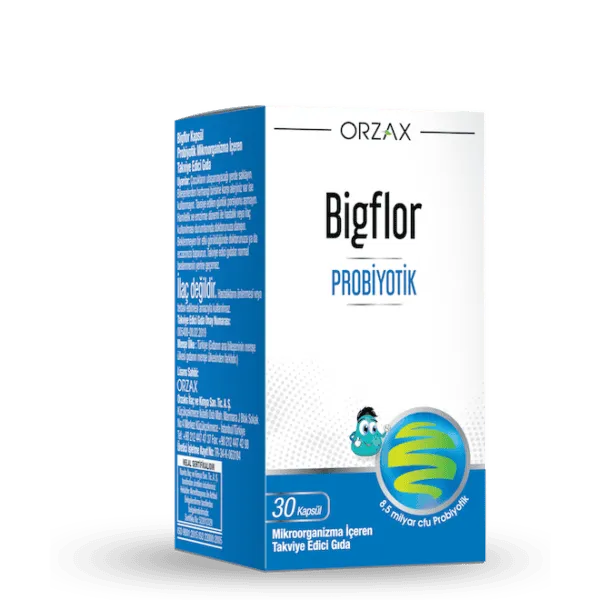 Orzax Bigflor Probiotik 30 kapsula 1+1 GRATIS