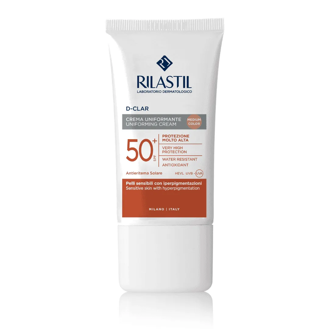 Rilastil D-Clar tonirana krema SPF50+ medium 40 ml OUTLET