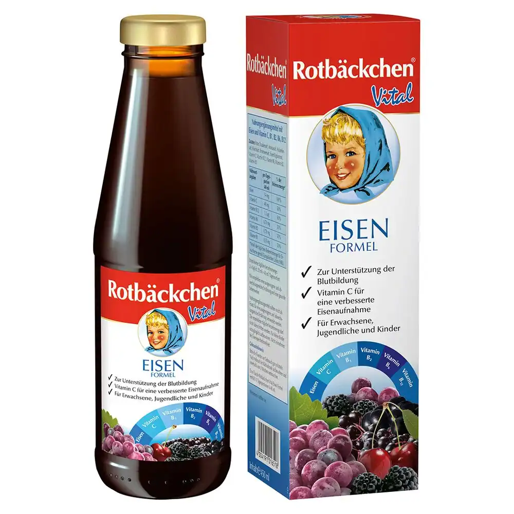 Rotbäckchen Vital Eisen Formel Željezo 450 ml