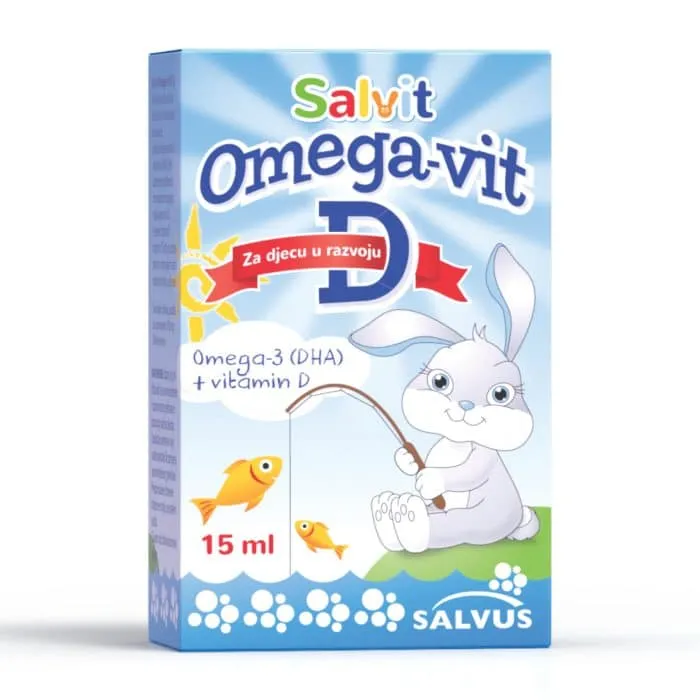 Salvit Omega–Vit D 15 ml