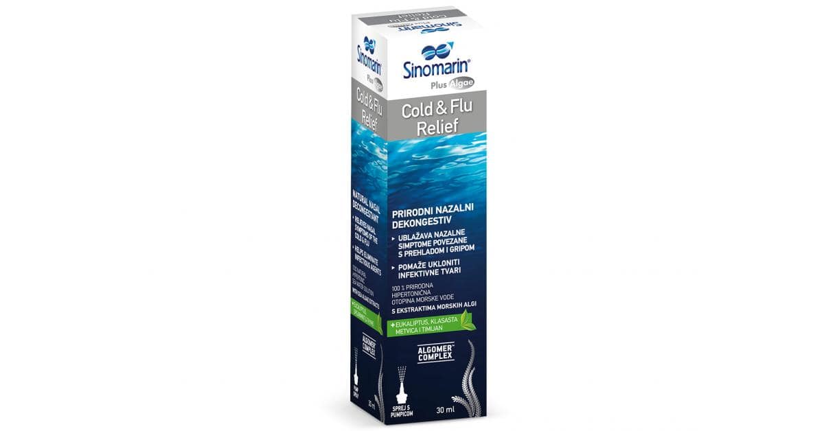 Sinomarin Cold and Flu Relief