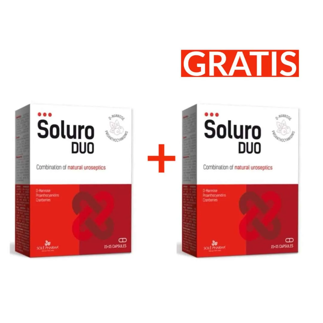 Solé Pharma Soluro duo kapsule a30 1+1 GRATIS