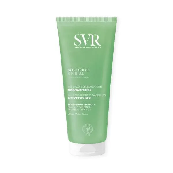 SVR Spirial gel za tuširanje Déo Douche Intense Freshness 200 ml