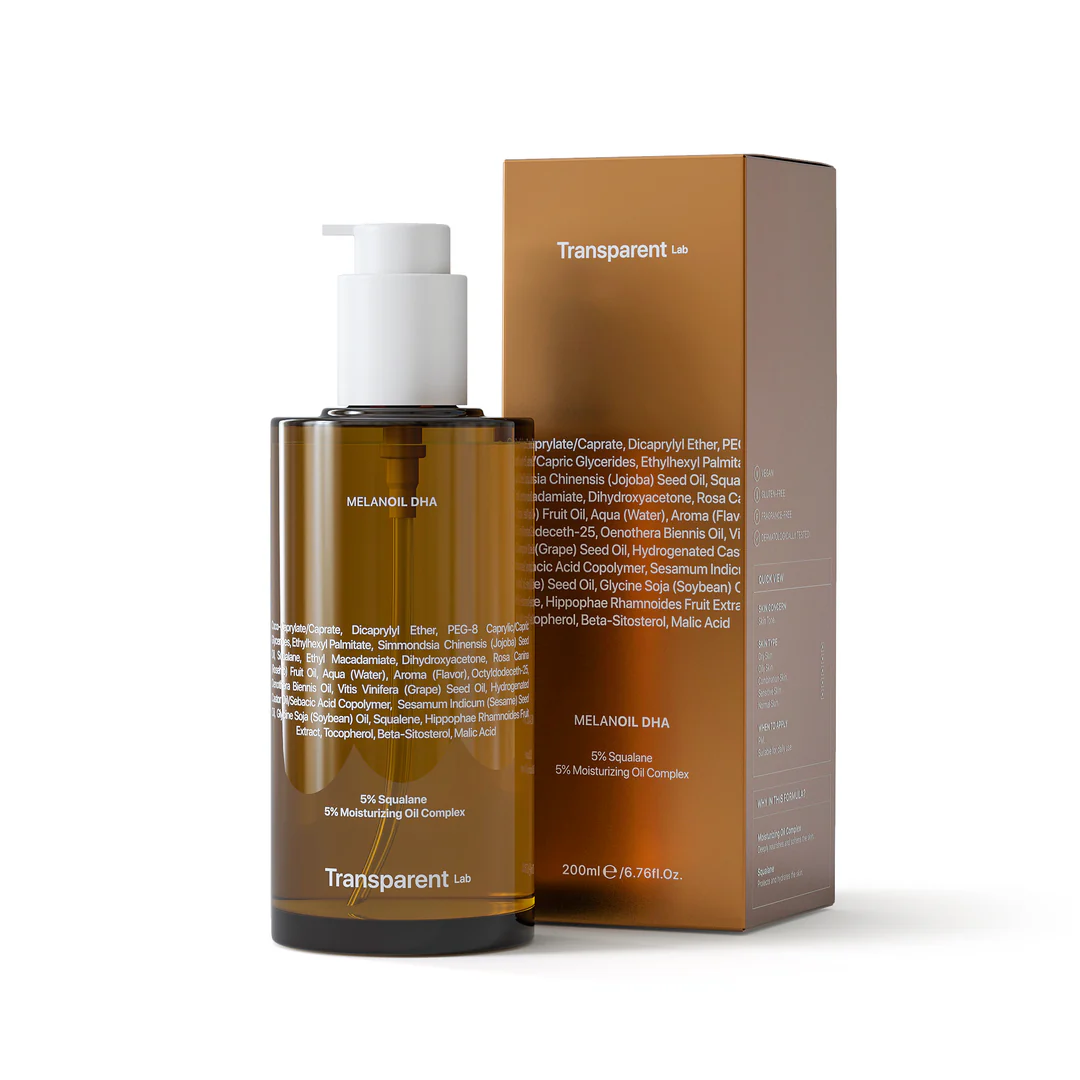 Transparent Lab Melanoil DHA Ulje za samotamnjenje tijela 200 ml