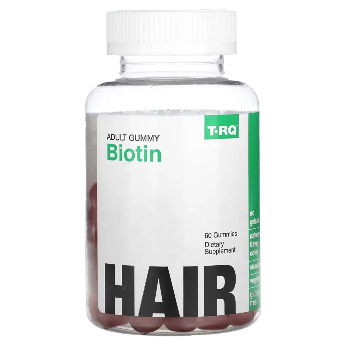 T.RQ Biotin Hair gumene bombone a60