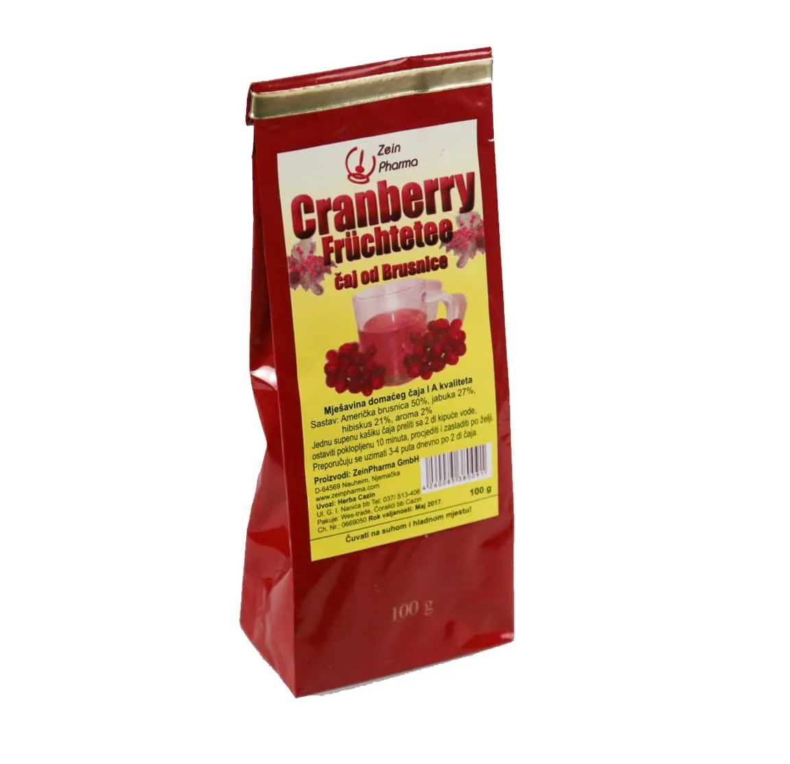 ZeinPharma Čaj od brusnice 100 g