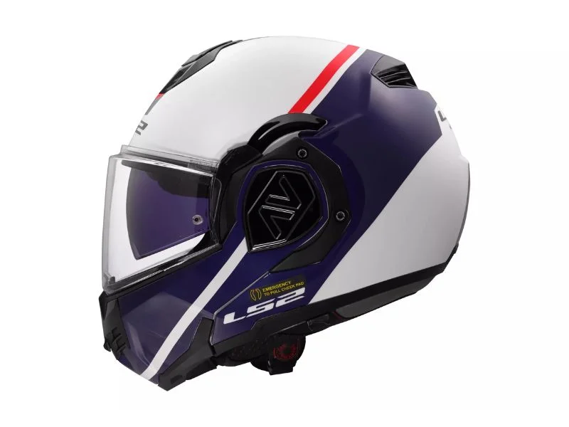 LS2 Kaciga Advant Swipe White Blue