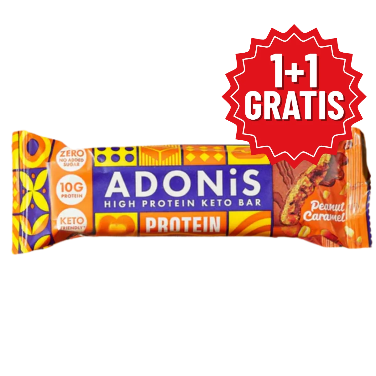 ADONiS Keto High Protein Bars 1+1 GRATIS