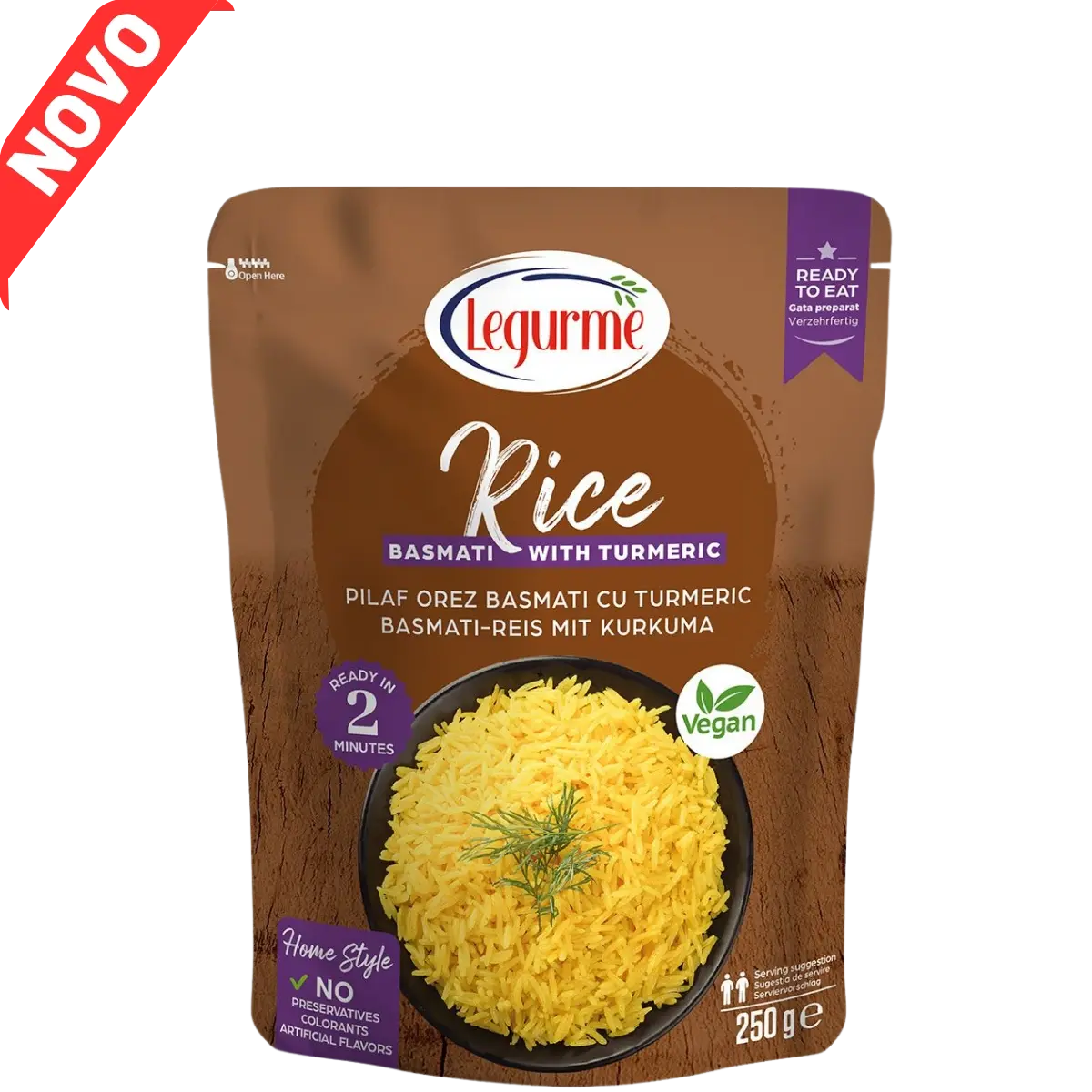 Legurme basmati riža sa kurkumom