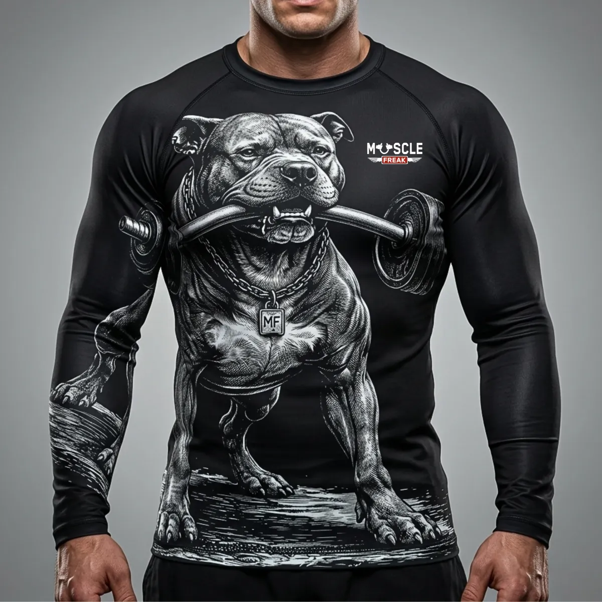 Muscle Freak Rashguard Bully Power