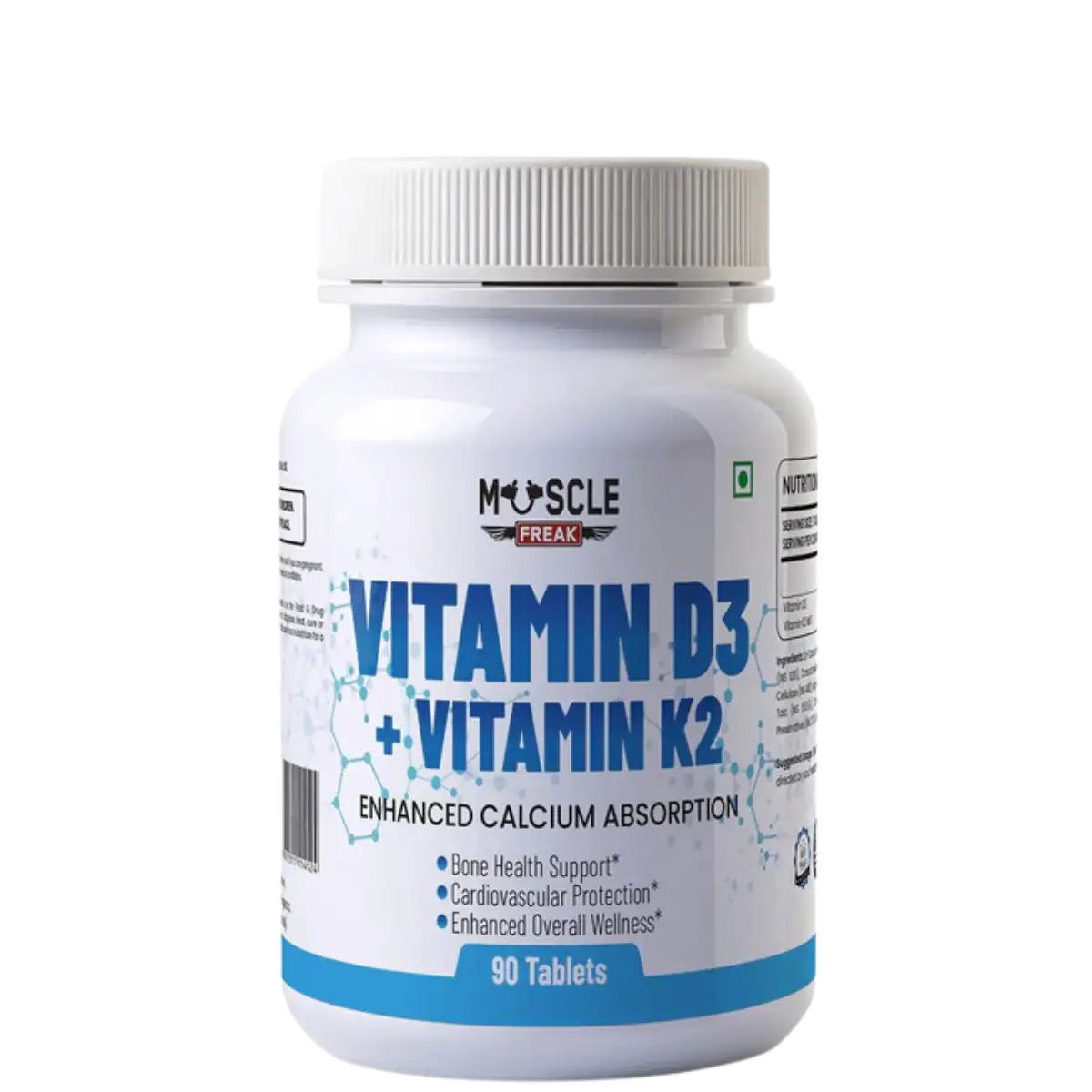 Muscle Freak Vitamin D3 + Vitamin K2