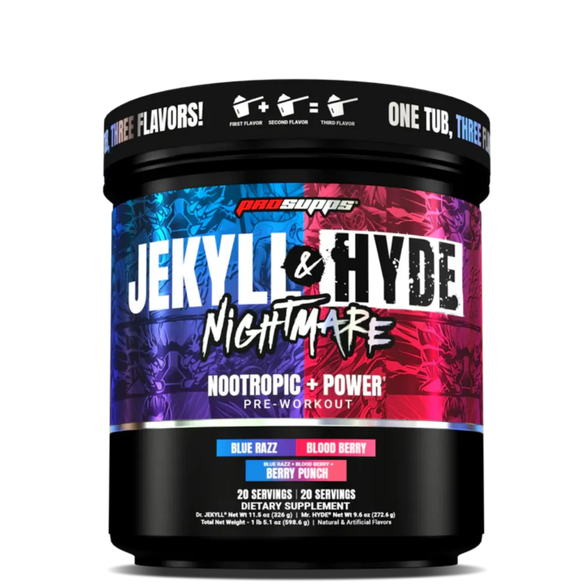 ProSupps JEKYLL & HYDE Nightmare Dual Tub