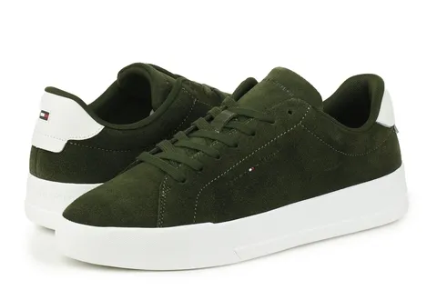 Tommy Hilfiger Plitke patike Th Court Core Suede