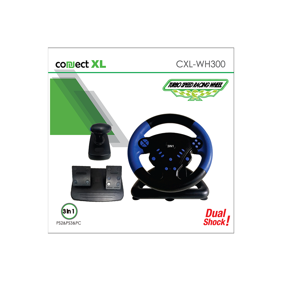 Connect XL Gaming volan 3u1 CXL-WH300
