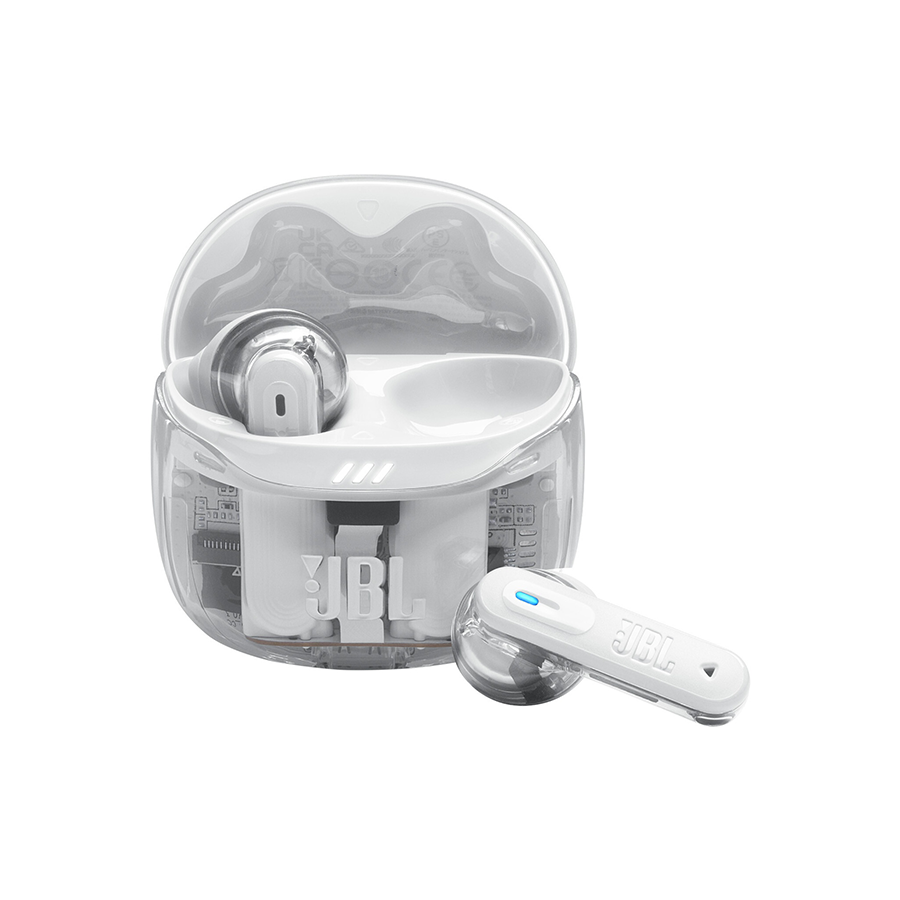 JBL Bluetooth slušalice TUNE FLEX 2 prozirno bijele