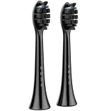 AENO Replacement toothbrush heads, Black, Dupont bristles, 2pcs in set (for…