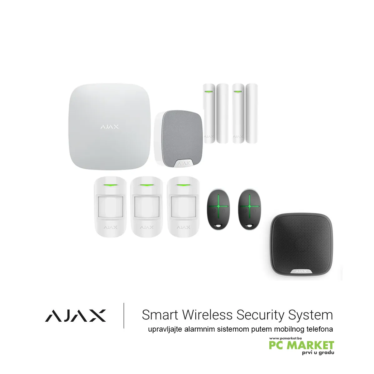 AJAX alarmni sistem PCM-AX-2SET