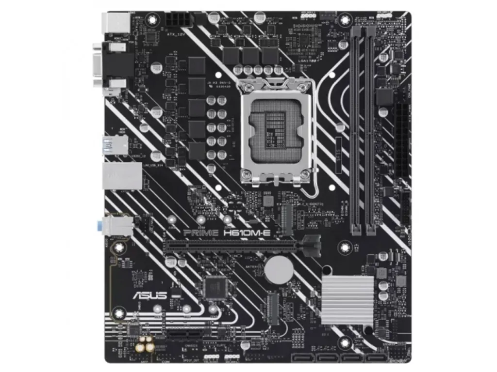 ASUS MB PRIME H610-E-CSMLGA1700, 2x DDR5, 2x M.2,4xUSB1x DP, 1x VGA, 1x HDMI, mATX