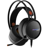 CANYON INTERCEPTOR GH-8A, Gaming headset 3.5mm jack plus USB connector for LED backlight…