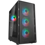 COUGAR AIRFACE PURE RGB PC Case, Mid Tower, Black