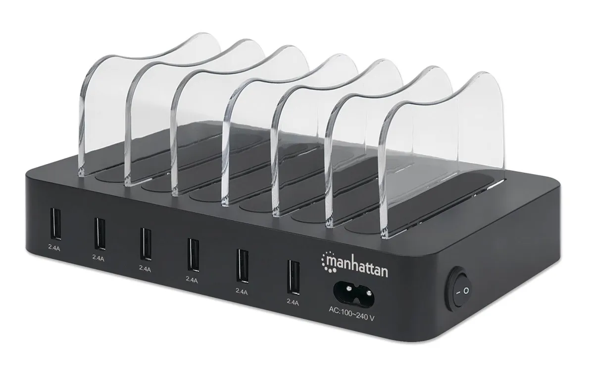 DOCKING MANHATTAN 6U1 USB A 5 V / 2.4 A