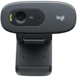 LOGITECH C270 HD Webcam – BLACK – USB
