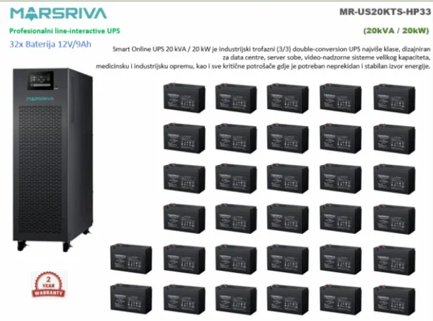 Smart Online UPS – 20 kVA / 20 kW