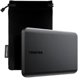 Toshiba External Hard Drive Canvio Basics Excl (2.5″ 2TB, USB3.2 Gen 1, Black)